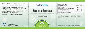 Vitabase Papaya Enzyme - supplement