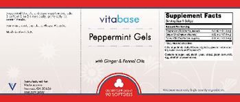 Vitabase Peppermint Gels - supplement