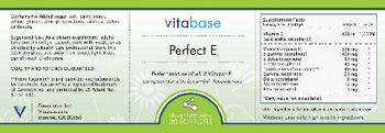 Vitabase Perfect E - supplement