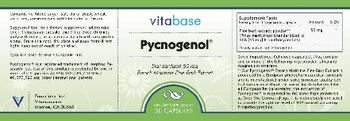 Vitabase Pycnogenol 50 mg - supplement