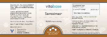 Vitabase Serrazimes - supplement