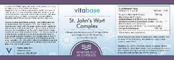 Vitabase St. John's Wort Complex - supplement