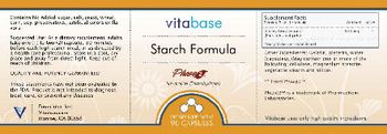 Vitabase Starch Formula - supplement