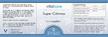 Vitabase Super Citrimax - supplement