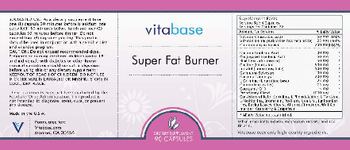 Vitabase Super Fat Burner - supplement