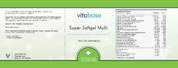 Vitabase Super Softgel Multi - supplement