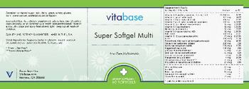 Vitabase Super Softgel Multi - supplement