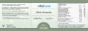 Vitabase Ultra Minerals - supplement