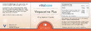 Vitabase Vinpocetine Plus 10 mg - supplement
