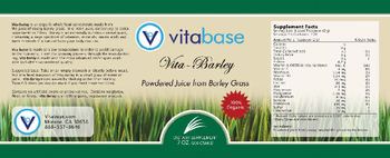 Vitabase Vita-Barley - supplement