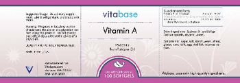 Vitabase Vitamin A 25,000 IU - supplement