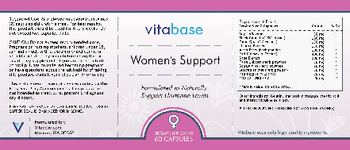 Vitabase Women's Support - supplement