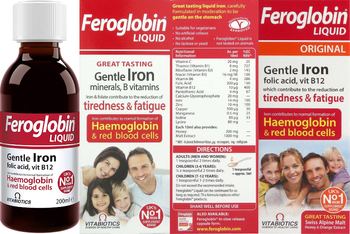 Vitabiotics Feroglobin Liquid Original - supplement