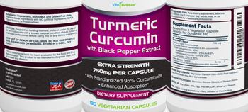 VitaBreeze Turmeric Curcumin - supplement
