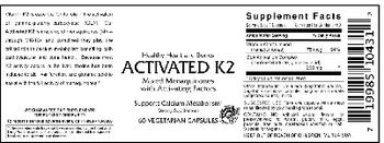 Vitamer Laboratories Activated K2 - supplement