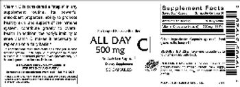 VitaCeutical Labs All Day C 500 mg - supplement