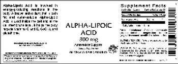 Vitamer Laboratories Alpha-Lipoic Acid 300 mg - supplement