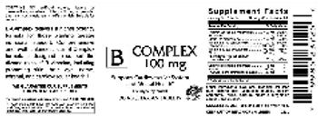 VitaCeutical Labs B Complex 100 mg - supplement