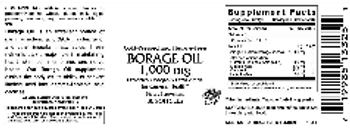 Vitamer Laboratories Borage Oil 1,000 mg - supplement