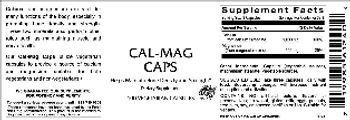 Vitamer Laboratories Cal-Mag Caps - supplement