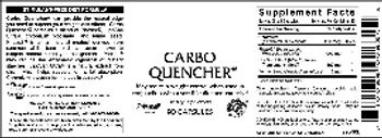 VitaCeutical Labs Carbo Quencher - supplement