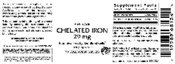 Vitamer Laboratories Chelated Iron 29 mg - supplement