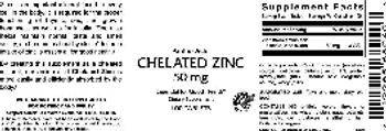 Vitamer Laboratories Chelated Zinc 50 mg - supplement