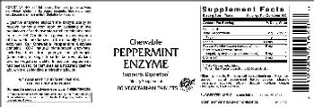 Vitamer Laboratories Chewable Peppermint Enzyme - supplement