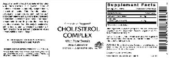 VitaCeutical Labs Cholesterol Complex With Plant Sterols - supplement