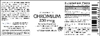 Vitamer Laboratories Chromium 200 mcg - supplement