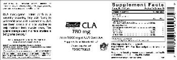 VitaCeutical Labs CLA 780 mg - supplement