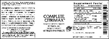 VitaCeutical Labs Complete Citrimax - supplement