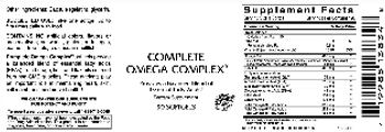 VitaCeutical Labs Complete Omega Complex - supplement