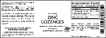 Vitamer Laboratories Cool Lemon Zinc Lozenges - supplement