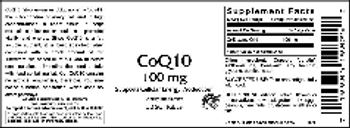 Vitamer Laboratories CoQ10 100 mg - supplement