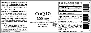 Vitamer Laboratories CoQ10 200 mg - supplement
