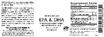 VitaCeutical Labs EPA & DHA - supplement