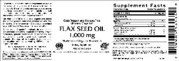 VitaCeutical Labs Flax Seed Oil 1,000 mg - supplement