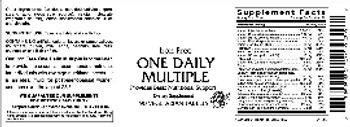 VitaCeutical Labs Iron Free One Daily Multiple - supplement