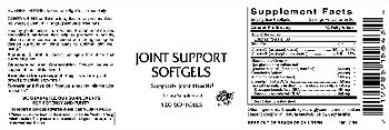 Vitamer Laboratories Joint Support Softgels - supplement