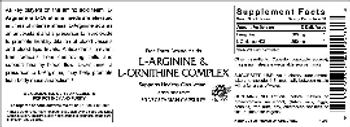 VitaCeutical Labs L-Arginine & L-Ornithine Complex - supplement