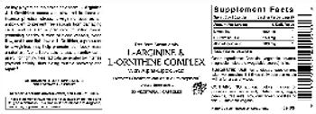VitaCeutical Labs L-Arginine & L-Ornithine Complex - supplement