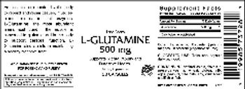 Vitamer Laboratories L-Glutamine 500 mg - supplement