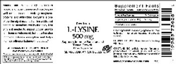 Vitamer Laboratories L-Lysine 500 mg - supplement