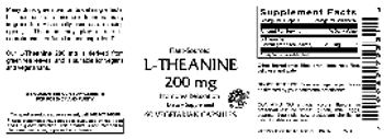 VitaCeutical Labs L-Theanine 200 mg - supplement