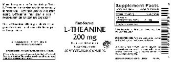 VitaCeutical Labs L-Theanine 200 mg - supplement
