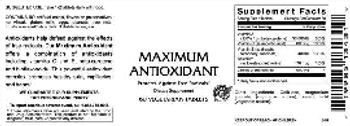 VitaCeutical Labs Maximum Antioxidant - supplement