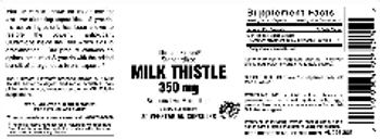 Vitamer Laboratories Milk Thistle 350 mg - 
