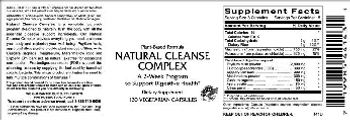 Vitamer Laboratories Natural Cleanse Complex - supplement