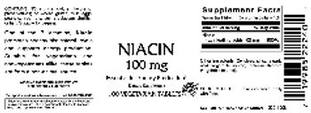 VitaCeutical Labs Niacin 100 mg - supplement